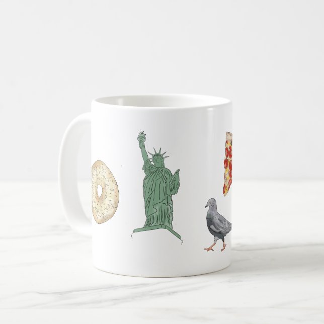 New York City  Coffee Mug (Front Left)