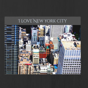 New York City colourful modern architectur Postcar Postcard