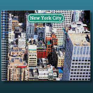 New York City colourful modern  Jigsaw Puzzle