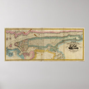 New York City & County Poster