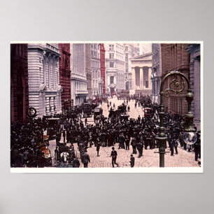 New York City Curb Brokers, New York City Poster