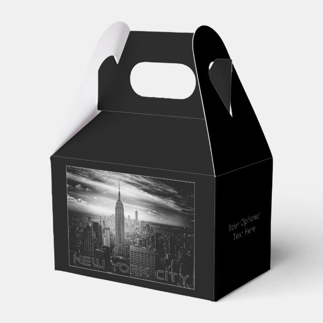 NEW YORK CITY custom favour box (Front Side)