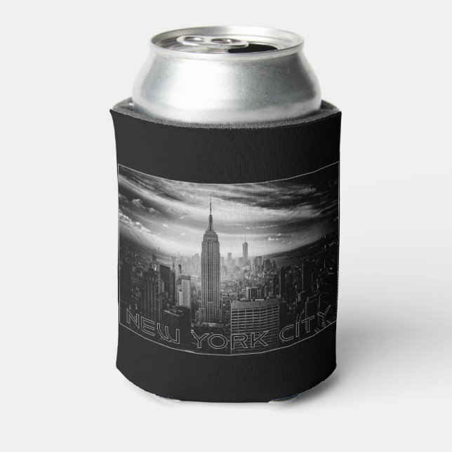 NEW YORK CITY custom monogram can cooler (Can Back)