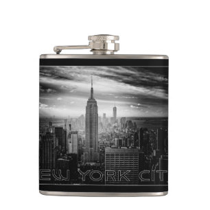 NEW YORK CITY custom name flask
