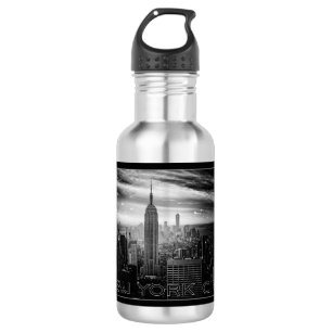 NEW YORK CITY custom name water bottles