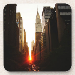 New York City Decorative Coaster -  Manhattanhenge