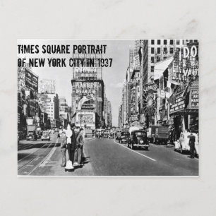 New York City en 1937 Carte postale