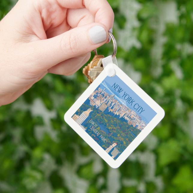 New York City | Enjoy Central Park Keychain (Hand)