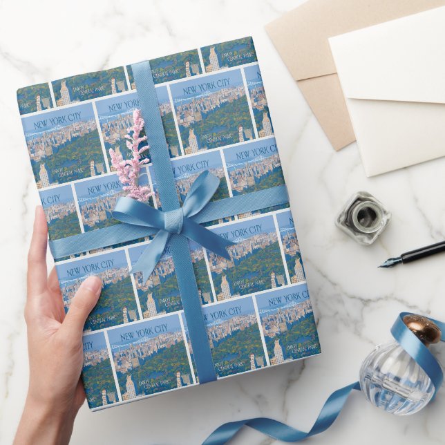 New York City | Enjoy Central Park Wrapping Paper (Gifting)