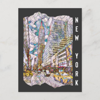 New York City Esthetic Mosaic Art          Postcard