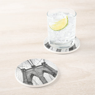 New-York City Famous Brooklyn Bridge Coaster