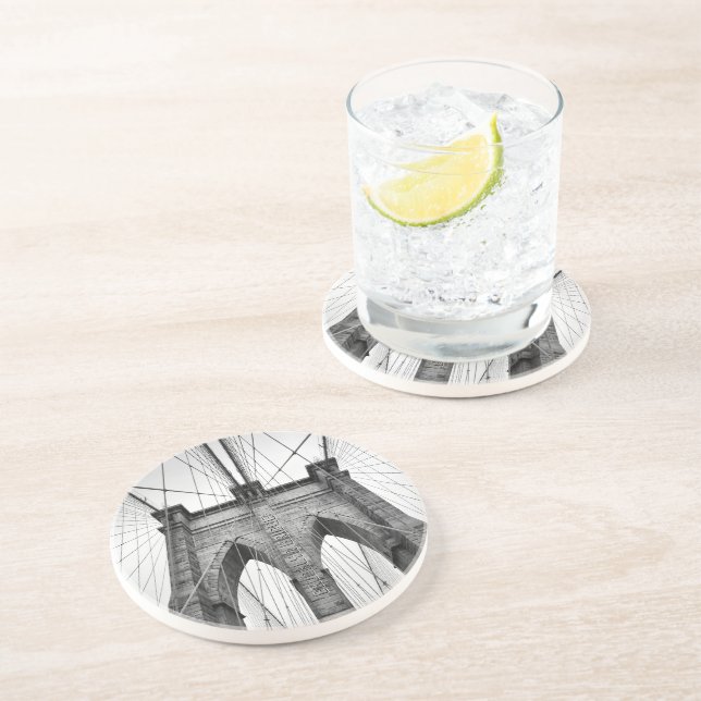 New-York City Famous Brooklyn Bridge Coaster (Side)