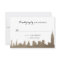 New York City Faux Gold Rsvp Card