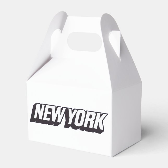 New York City Favor Box (Front Side)