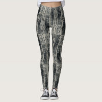 New York City Fire Escape Print Leggins