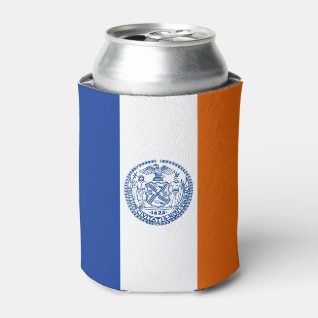 New York City Flag Can Cooler (Can Front)