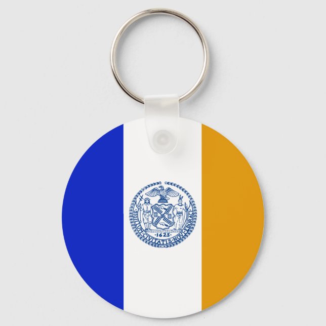 New York City flag Keychain (Front)