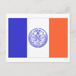 New York City Flag Postcard