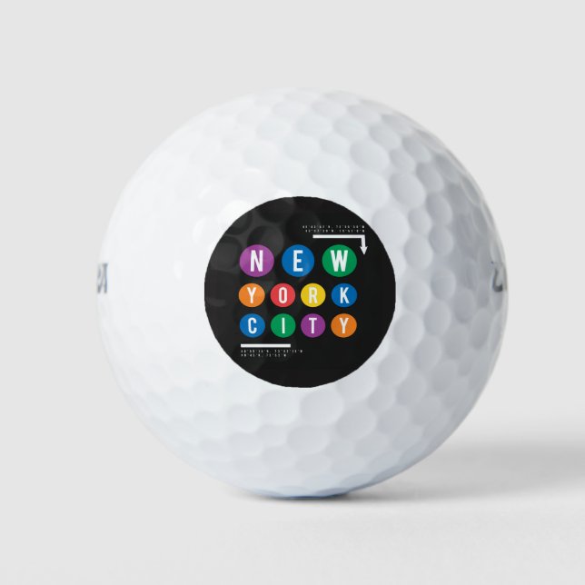New York City Golf Balls (Front)