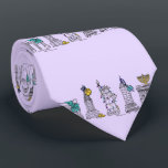 New York City Hanukkah NYC Chanukah Purple Holiday Tie<br><div class="desc">Features an original pen-and-ink illustration of various New York City landmarks "dressed up" for the holiday season. Perfect for Hanukkah!

Don't see what you're looking for? Need help with customization? Contact this designer to have something created just for you.</div>