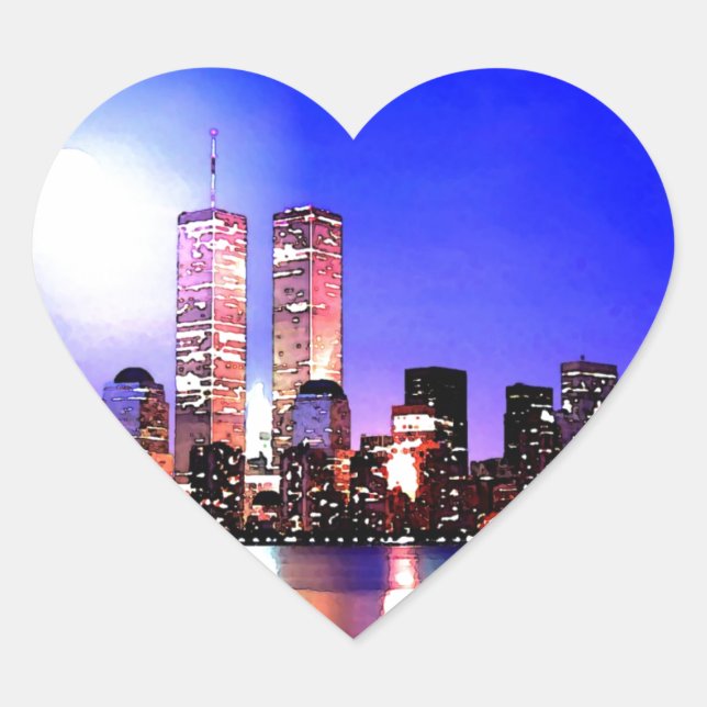 New York City Heart Sticker (Front)