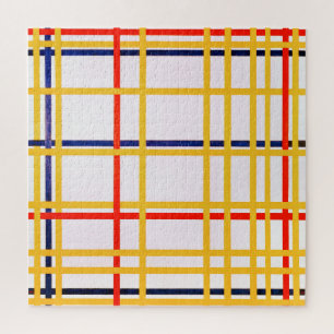 New York City I   Piet Mondrian   Jigsaw Puzzle