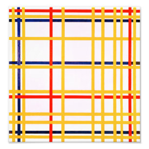 New York City I   Piet Mondrian   Photo Print
