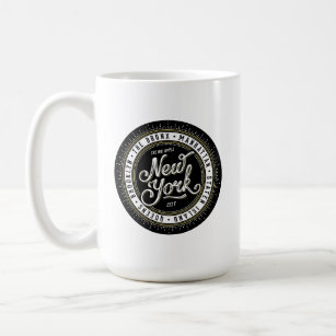 New York City Logo with Boroughs Coffee Mug