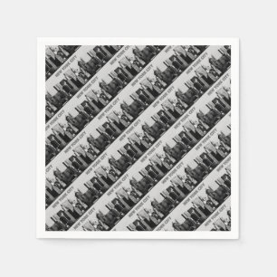 New York City  Lower-Manhattan Pro Photo Napkin