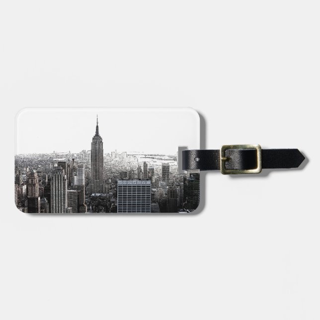 New York City Luggage Tag (Front Horizontal)