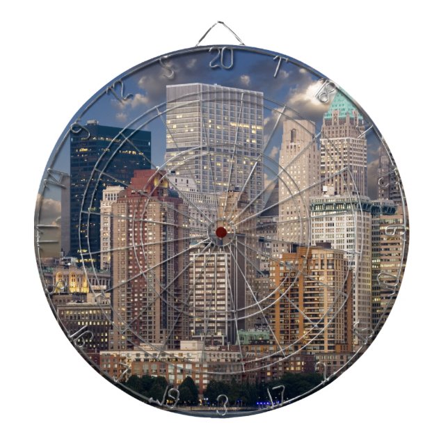 New York City Manhattan Dartboard (Front)