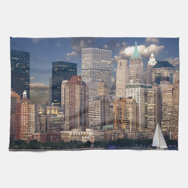 New York City Manhattan Kitchen Towel (Horizontal)