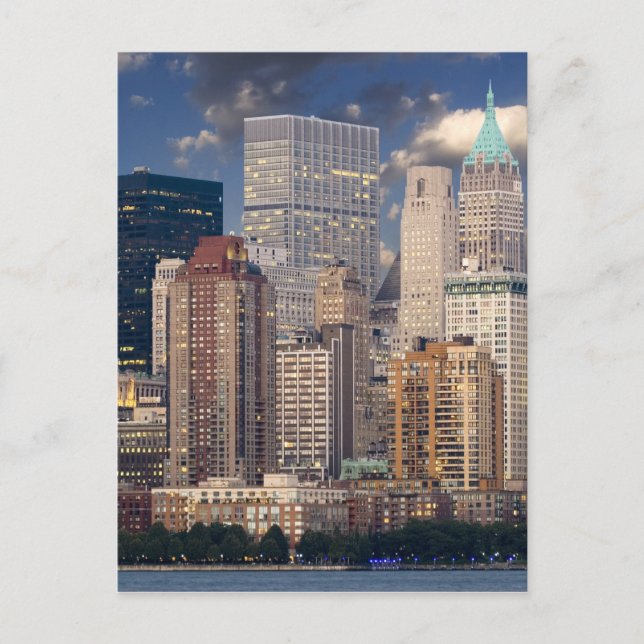 New York City Manhattan Postcard (Front)