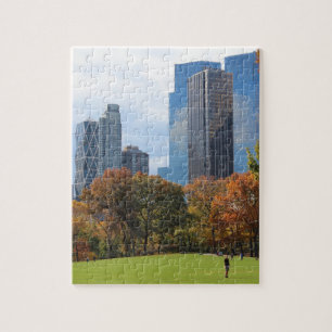 New York City Manhattan skyline panorama viewed fr Jigsaw Puzzle