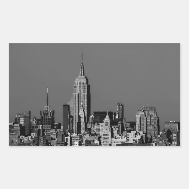 New York City Manhattan Skyline Sticker (Front)