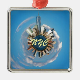 New York City Manhattan Stunning! Metal Ornament