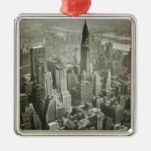 New York City Metal Ornament