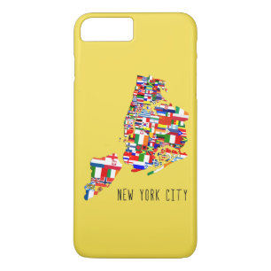 New York City Neighbourhood Flags Phone Case