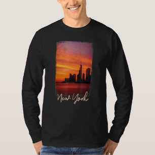 New York City New York Sunse Ny City T-Shirt