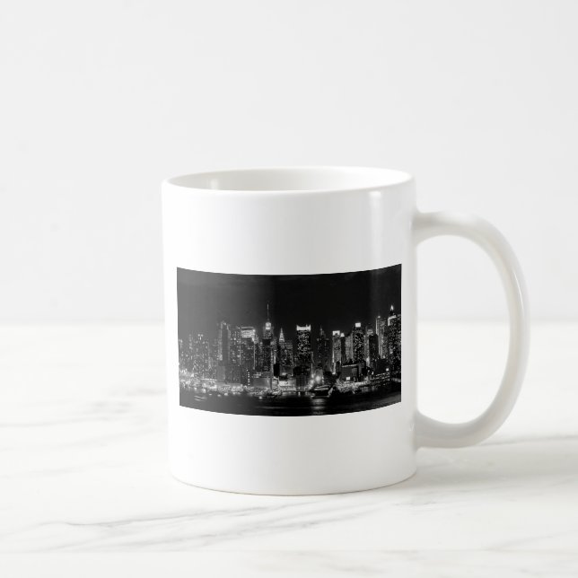 New York City Night Coffee Mug (Right)