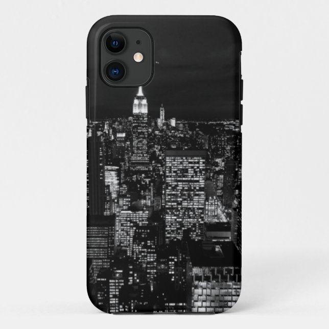 New York City Night Skyline Case-Mate iPhone Case (Back)