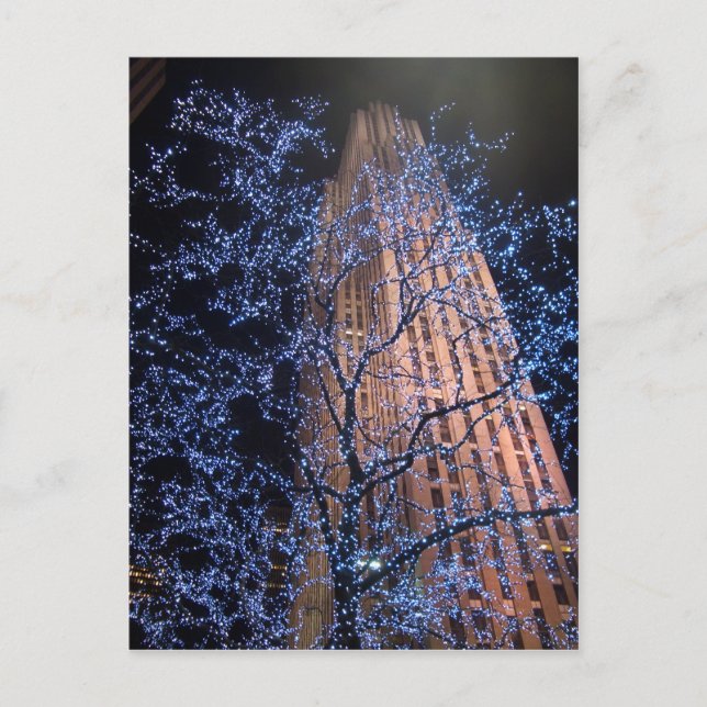 New York City Night Walk CricketDiane Postcard (Front)