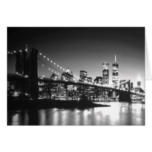 New York City noir et blanc