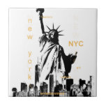 New York City Ny Nyc Statue of Liberty Tile<br><div class="desc">New York City Ny Nyc Statue of Liberty</div>