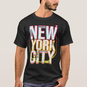 New York City NY Pride I Love New York Vintage Gif T-Shirt