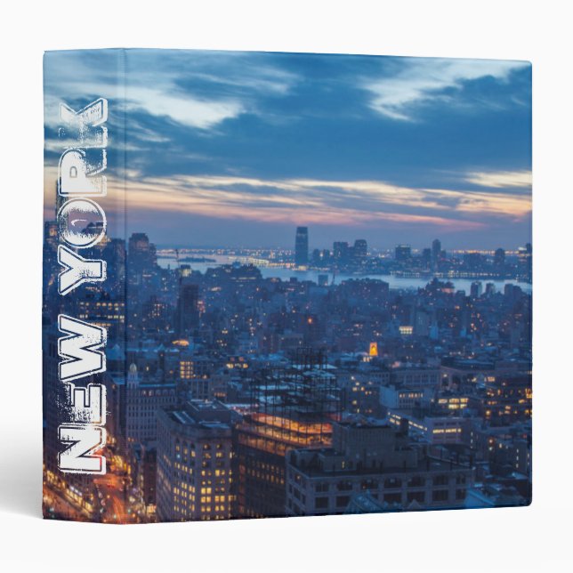 New York City, NY, USA Binder (Front/Spine)