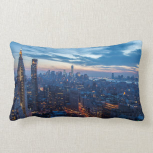New York City, NY, USA Lumbar Pillow