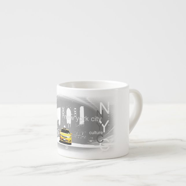 New York City Nyc Espresso Cup (Front Right)