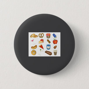 New York City Nyc Foods Zza Bagel Steak _1 2 Inch Round Button