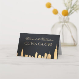 New York City Party  Place Card